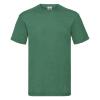 T-shirt voor mannen retro heather groen personaliseren T-shirt bedrukken