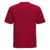 foto 2 T-shirt voor mannen rood die vies worden Workwear T-shirt te bedrukken personaliseren
