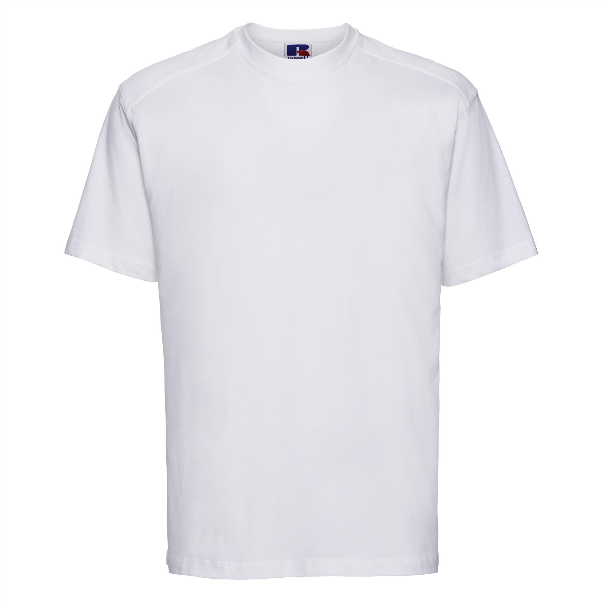 T-shirt voor mannen wit die vies worden Workwear T-shirt te bedrukken personaliseren