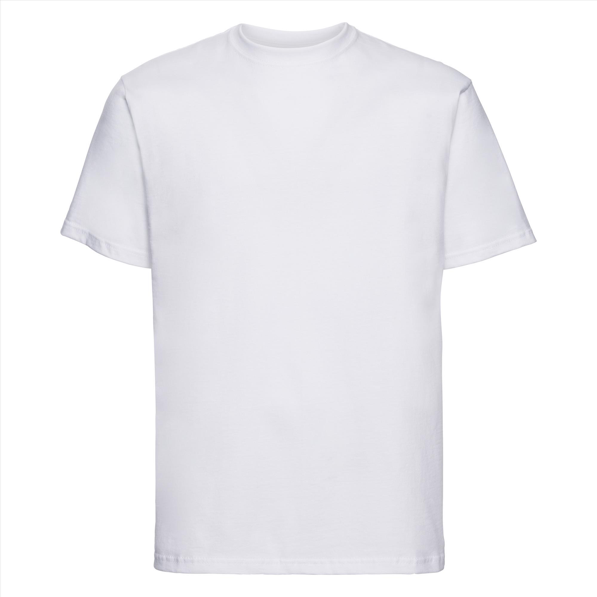 T-shirt voor mannen wit te personaliseren te bedrukken