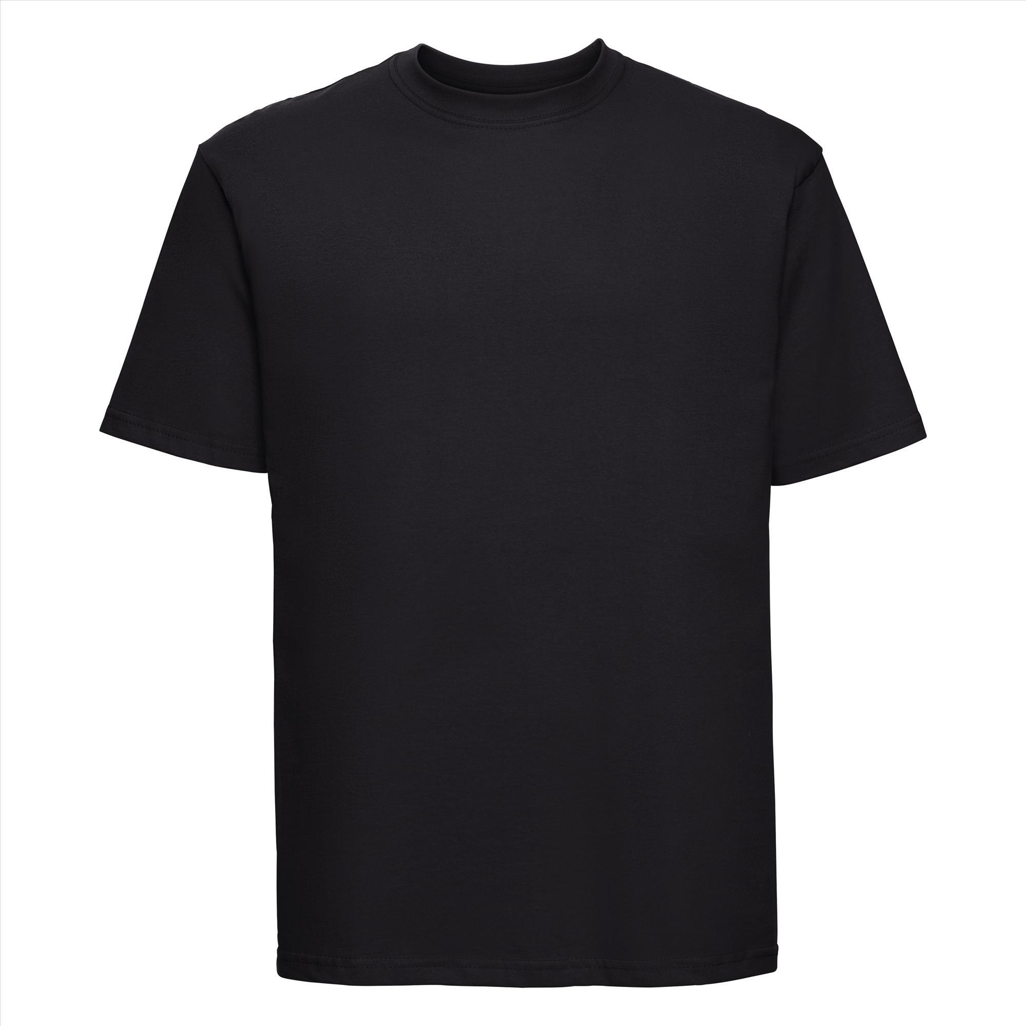 T-shirt voor mannen zwart te personaliseren te bedrukken