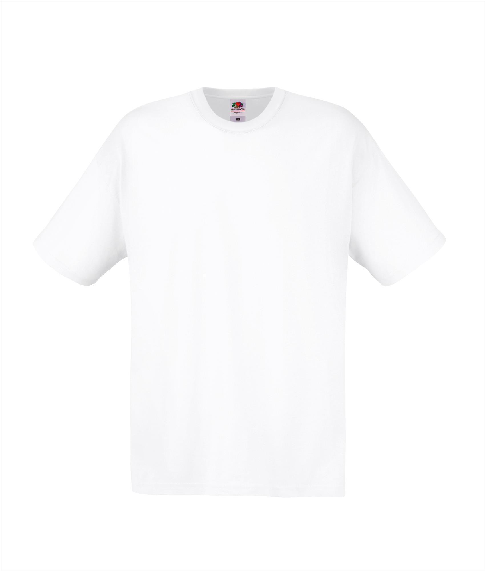 T-shirt wit voor hem te bedrukken te personaliseren