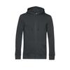 Trendy hoodie asphalt voor mannen te personaliseren bedrukken
