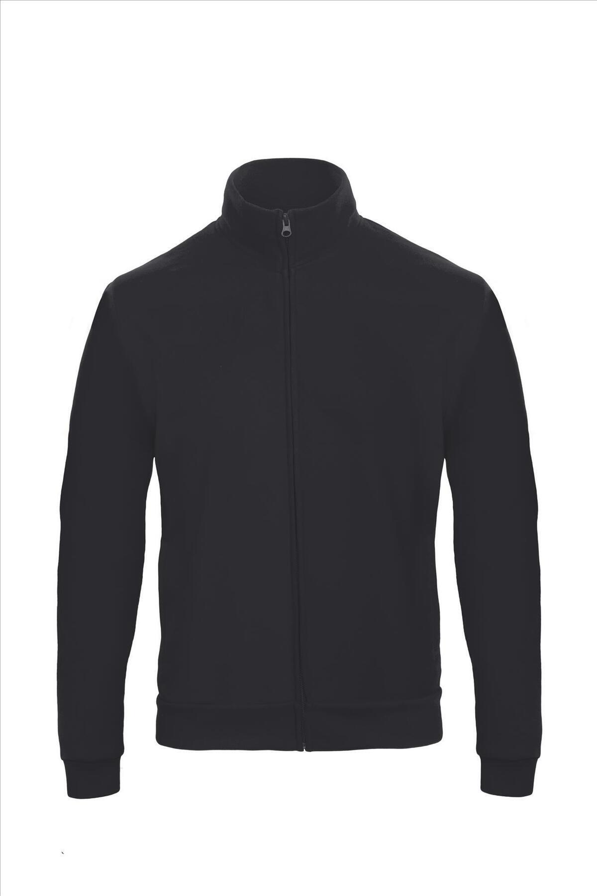 Trendy sweat jacket met een donkerblauw voor mannen