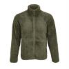 Unisex Fleece Zip Jacket leger groen jas