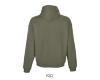 foto 2 unisex hoodie sweater 100% katoen khaki