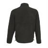 foto 2 Unisex sherpa fleece jacket carbon grijs met zwart