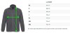foto 4 Unisex sherpa fleece jacket donkergroen