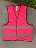 foto 4 Veiligheidshesjes bedrukken fluorescent roze personaliseren