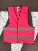 foto 5 Veiligheidshesjes bedrukken fluorescent roze personaliseren