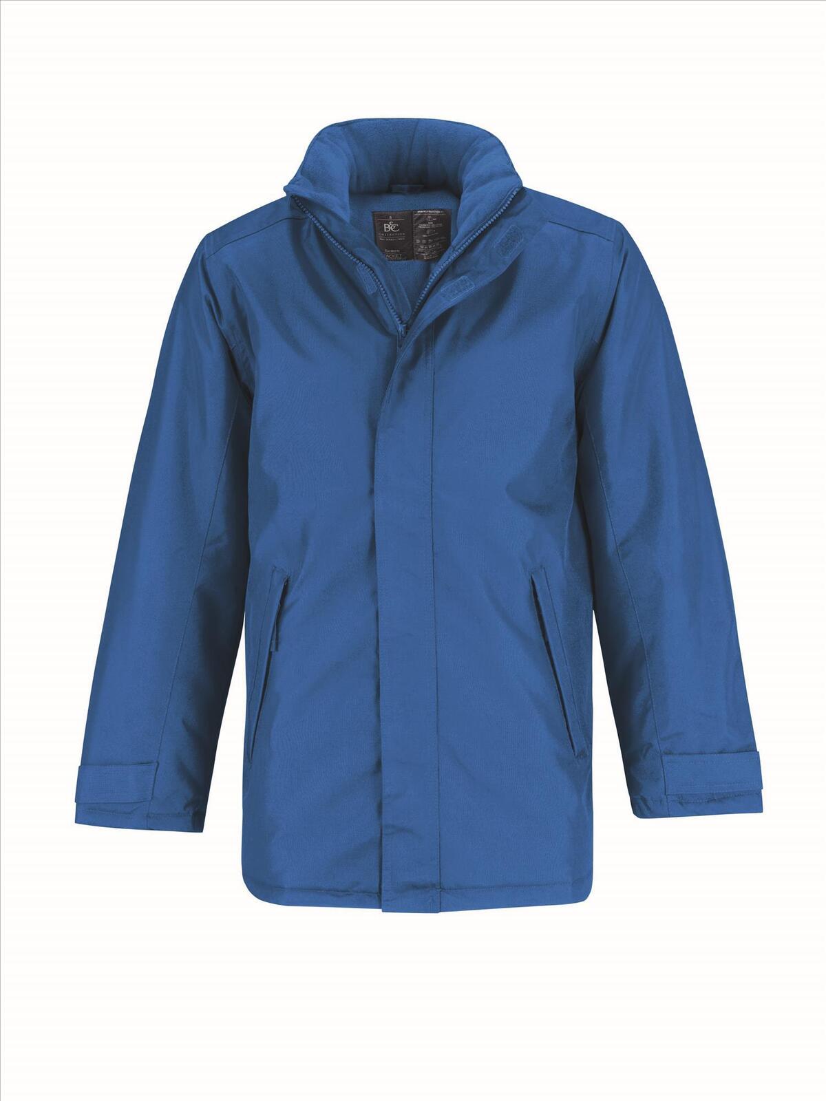 Warme gewatteerde winterparka winterjas voor mannen royal blauw Winddicht. Waterdicht