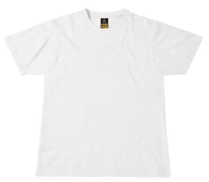 Werk T-shirt korte mouw wit te personaliseren