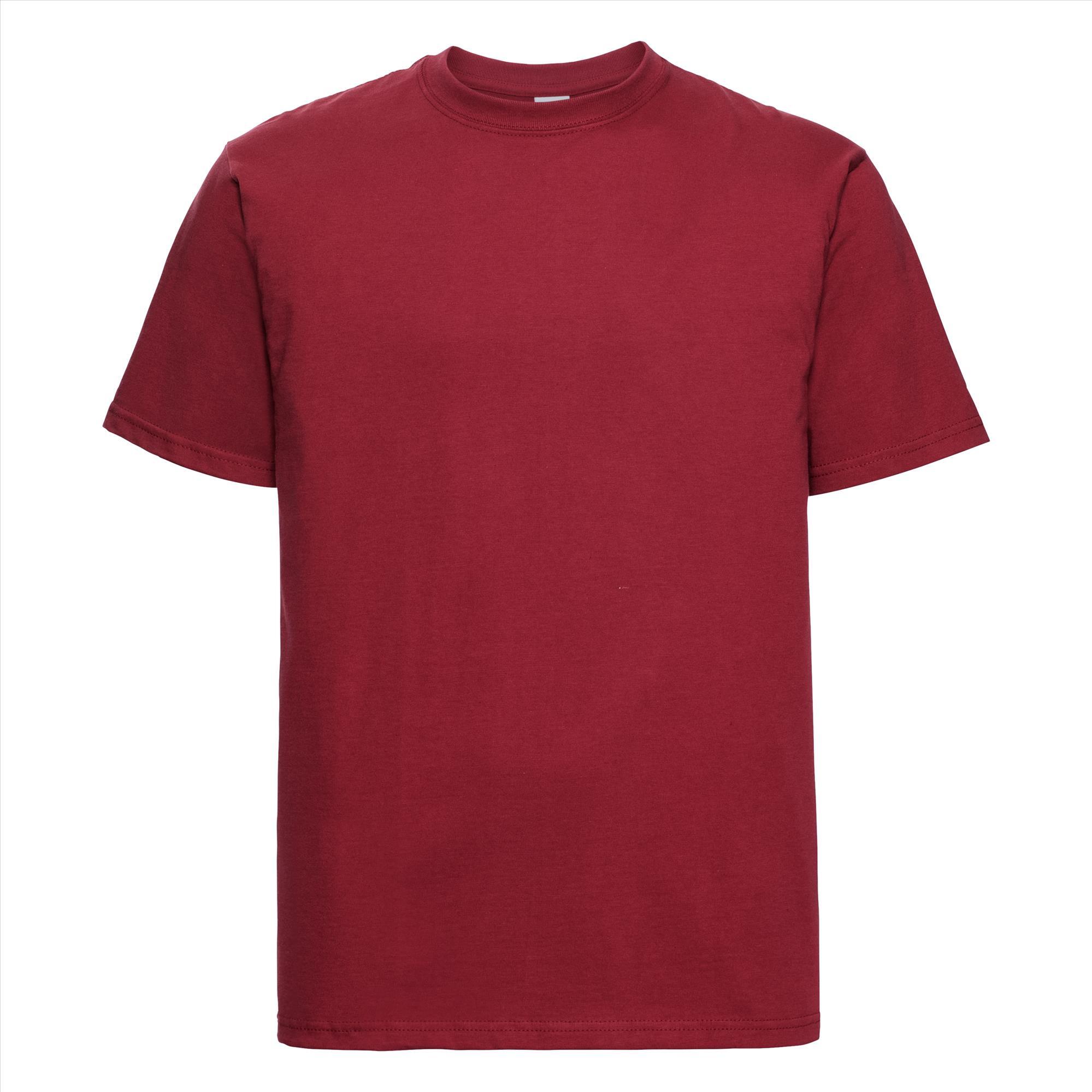 Werk T-shirt voor mannen rood te personaliseren