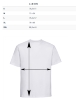 foto 6 Werk T-shirt voor mannen wit te personaliseren 