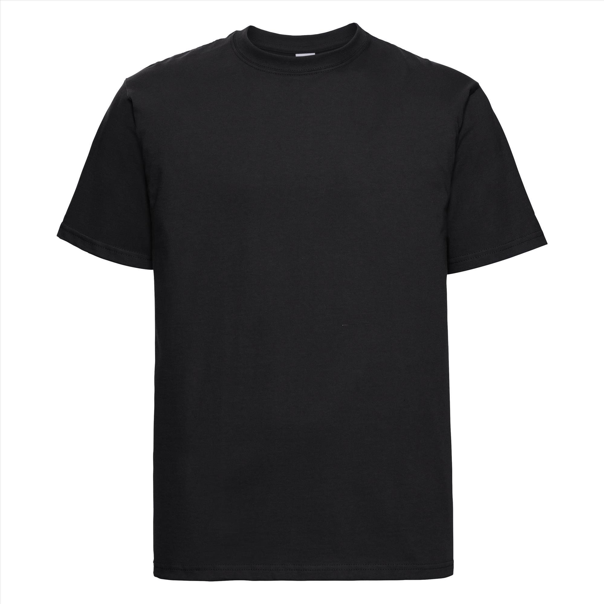 Werk T-shirt voor mannen zwart te personaliseren