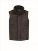 Werkbodywarmer voor heren bruin Winddicht. Waterafstotend