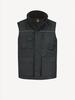 Werkbodywarmer voor heren donkerblauw Winddicht. Waterafstotend