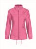 Windbreaker met capuchon pixel roze Windjack voor Dames