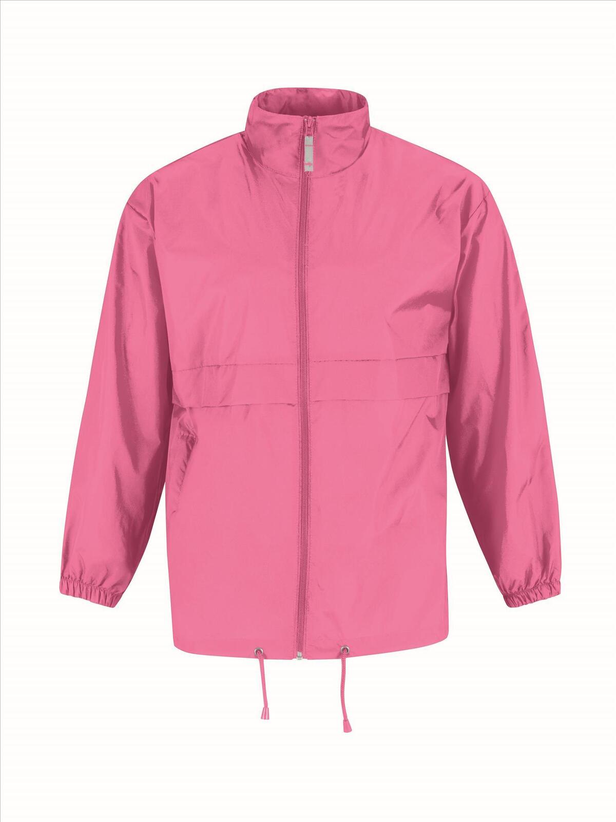 Windbreaker met capuchon pixel roze Windjack voor Heren