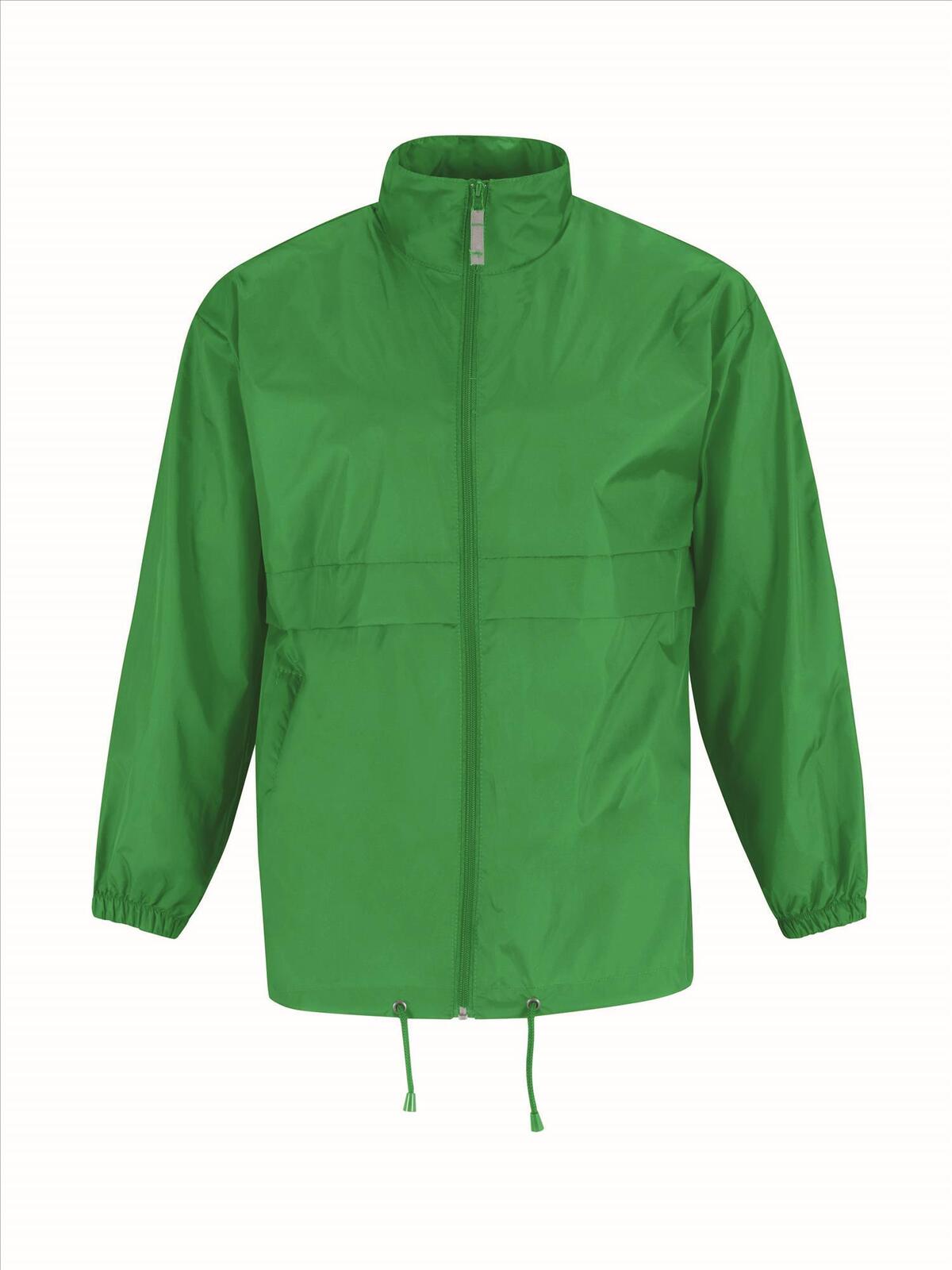 Windbreaker met capuchon real groen Windjack voor Heren