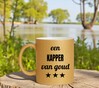 foto 4 Beker voor een kapper goud met glitters