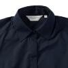 foto 4 Dames blouse donkerblauw te bedrukken te personaliseren met bedrijfslogo 