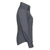 foto 3 Dames blouse donkergrijs te bedrukken te personaliseren met bedrijfslogo 
