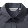 foto 4 Dames blouse donkergrijs te bedrukken te personaliseren met bedrijfslogo 