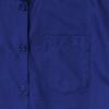 foto 5 Dames blouse royal blauw korte mouw te personaliseren 