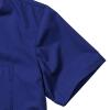 foto 6 Dames blouse royal blauw korte mouw te personaliseren 