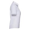 foto 3 Dames blouse wit korte mouw te personaliseren 