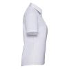 foto 3 Dames blouse wit korte mouw te personaliseren 