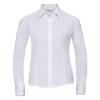 foto 1 Dames blouse wit te bedrukken te personaliseren met bedrijfslogo