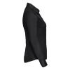 foto 3 Dames blouse zwart te bedrukken te personaliseren met bedrijfslogo 