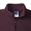 foto 4 Dames fleece jas bordeaux te personaliseren 