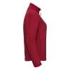 foto 3 Dames fleece jas rood te personaliseren 