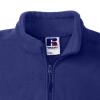 foto 4 Dames fleece jas royal blauw te personaliseren 