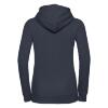 foto 2 Dames hoodie donkerblauw te personaliseren te bedrukken met een afbeelding logo