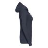 foto 3 Dames hoodie donkerblauw te personaliseren te bedrukken met een afbeelding logo 