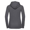 foto 2 Dames hoodie donkergrijs te personaliseren te bedrukken met een afbeelding logo