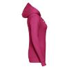 foto 3 Dames hoodie fuchsia te personaliseren te bedrukken met een afbeelding logo 