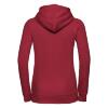 foto 2 Dames hoodie rood te personaliseren te bedrukken met een afbeelding logo