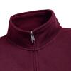 foto 4 Dames sweatjacket bordeaux perfect voor personaliseren 