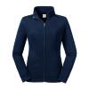 Dames sweatjacket donkerblauw perfect voor personaliseren