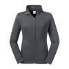 Dames sweatjacket donkergrijs perfect voor personaliseren