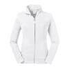 Dames sweatjacket wit perfect voor personaliseren