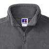 foto 4 Fleece trui donkergrijs heren te bedrukken personaliseren 