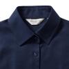 foto 4 Getailleerde dames blouse bright navy te personaliseren bedrijfslogo 