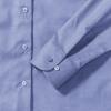 foto 5 Getailleerde dames blouse oxford blue te personaliseren bedrijfslogo 