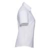 foto 3 Getailleerde dames blouse wit te personaliseren met en bedrijfslogo 